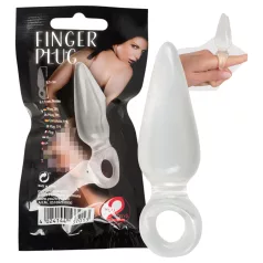You2Toys - Finger Plug - plug anal para dedo (transparente)