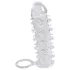 Crystal Skin - funda para pene con anillo - transparente