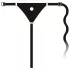 You2Toys - Arnés con consolador - silicona - negro