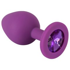   Colorful JOY - plug anal de silicona - tamaño mediano - lila