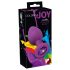 Colorful JOY - plug anal de silicona - tamaño mediano - lila