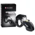 Mystim - Jaula para pene electro Black Edition Pubic Enemy No 1 - silicona negra