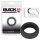Black Velvet - Anillo grueso (2,6cm) - negro