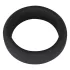 Black Velvets - anillo para pene grueso - silicona negra - 3,8 cm