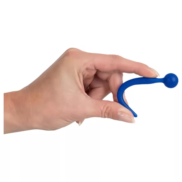 Dilator Sperm Stopper - dilatador uretral esférico de silicona azul