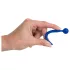 Dilator Sperm Stopper - dilatador uretral esférico de silicona azul