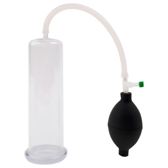 Bomba de vacío médica para pene - transparente