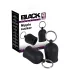 Black Velvets - succionador de pezones con anillo metálico (negro)