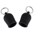 Black Velvets - succionador de pezones con anillo metálico - negro