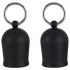 Black Velvets - succionador de pezones con anillo metálico - negro