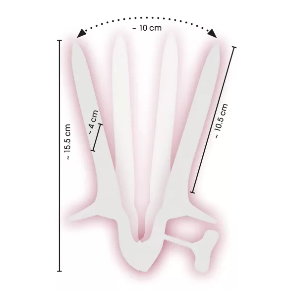 Fetish - Espéculo vaginal (Hüvelykacsa) - acero