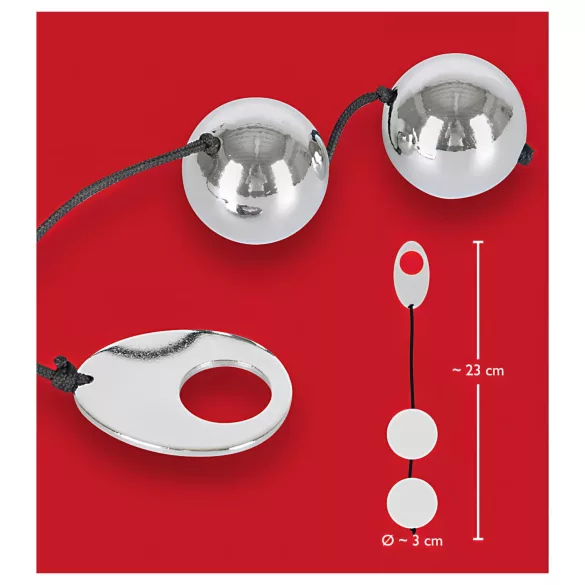 Bad Kitty - bolas chinas - plata