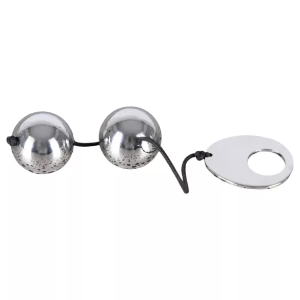 Bad Kitty - bolas chinas - plata
