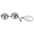 Bad Kitty - bolas chinas - plata