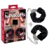 You2Toys - Esposas de peluche con cadena larga - negro