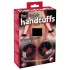 You2Toys - Esposas de peluche con cadena larga - negro