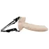 You2Toys - arnés con consolador realista - silicona color piel