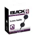Black Velvets - bolas chinas dobles - silicona negra