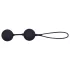 Black Velvets - bolas chinas dobles - silicona negra