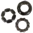 You2Toys - Set de anillos para pene variados (3 uds) - silicona gris