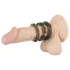 You2Toys - Set de anillos para pene variados (3 uds) - silicona gris