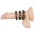 You2Toys - Set de anillos para pene variados (3 uds) - silicona gris