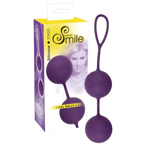 SMILE XXL Balls - bola vaginal gigante - silicona lila