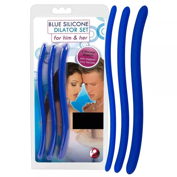 You2Toys - dilatador uretral - set de 3 unidades - silicona