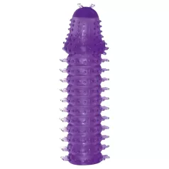 You2Toys - funda para pene con textura - silicona púrpura