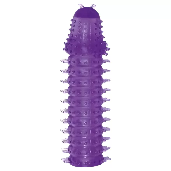 You2Toys - funda para pene con textura - silicona púrpura