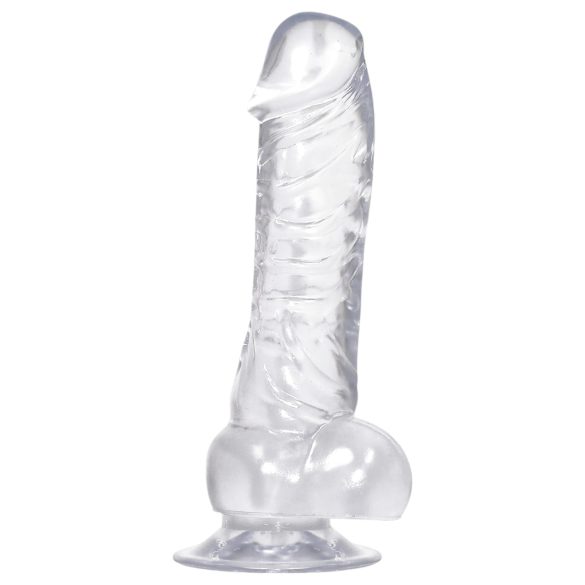 Dildo cristalino con ventosa