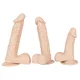 You2Toys - Amante europeo - dildo con testículos - mediano (natural)