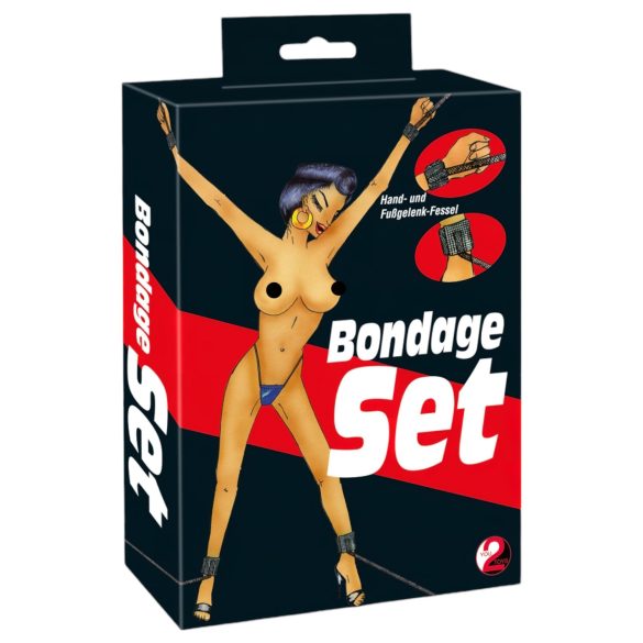 You2Toys - ¡Set de bondage! (4 piezas)