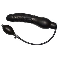 You2Toys - plug anal inflable - látex negro grande
