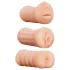 XXX To GO Juicy - masturbador 3 en 1 vagina boca ano - set de 3 piezas