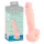 Medical - consolador de silicona médica 18 cm - color natural