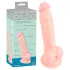 You2Toys - Medical - consolador de silicona médica - color natural (18 cm)