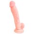 Dildo médico silicona (18cm) - natural