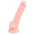 Dildo médico silicona (18cm) - natural