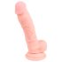 Dildo médico silicona (18cm) - natural