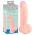 Medical - consolador silicona médica 20cm - color natural