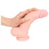 Medical - consolador silicona médica 20cm - color natural