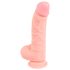 Dildo de silicona médica (20cm) - natural