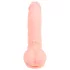 Medical - consolador silicona médica 20cm - color natural