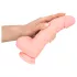 Medical - consolador silicona médica 20cm - color natural