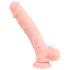 Medical - consolador de silicona médica 24cm - color natural