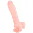 Medical - consolador de silicona médica 24cm - color natural