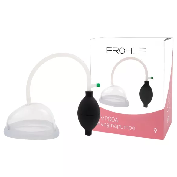 Fröhle - Bomba de succión vaginal médica - transparente