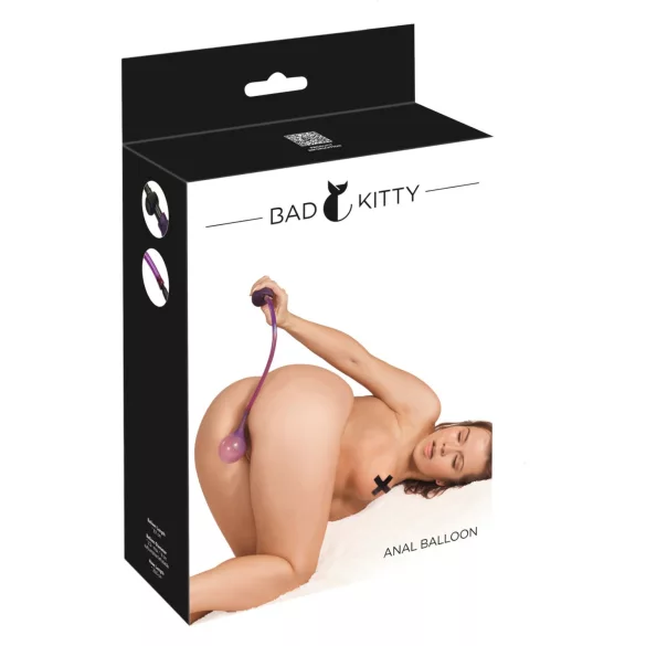 Bad Kitty - dilatador anal hinchable - látex - lila