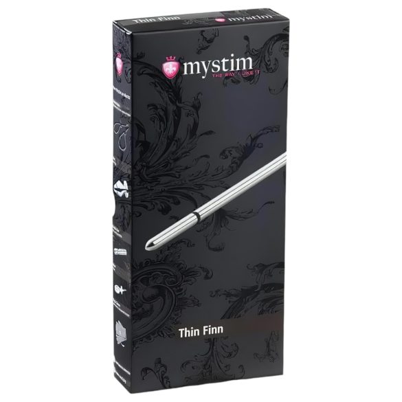 Mystim Thin Finn – dilatador eléctrico, 0,8 cm